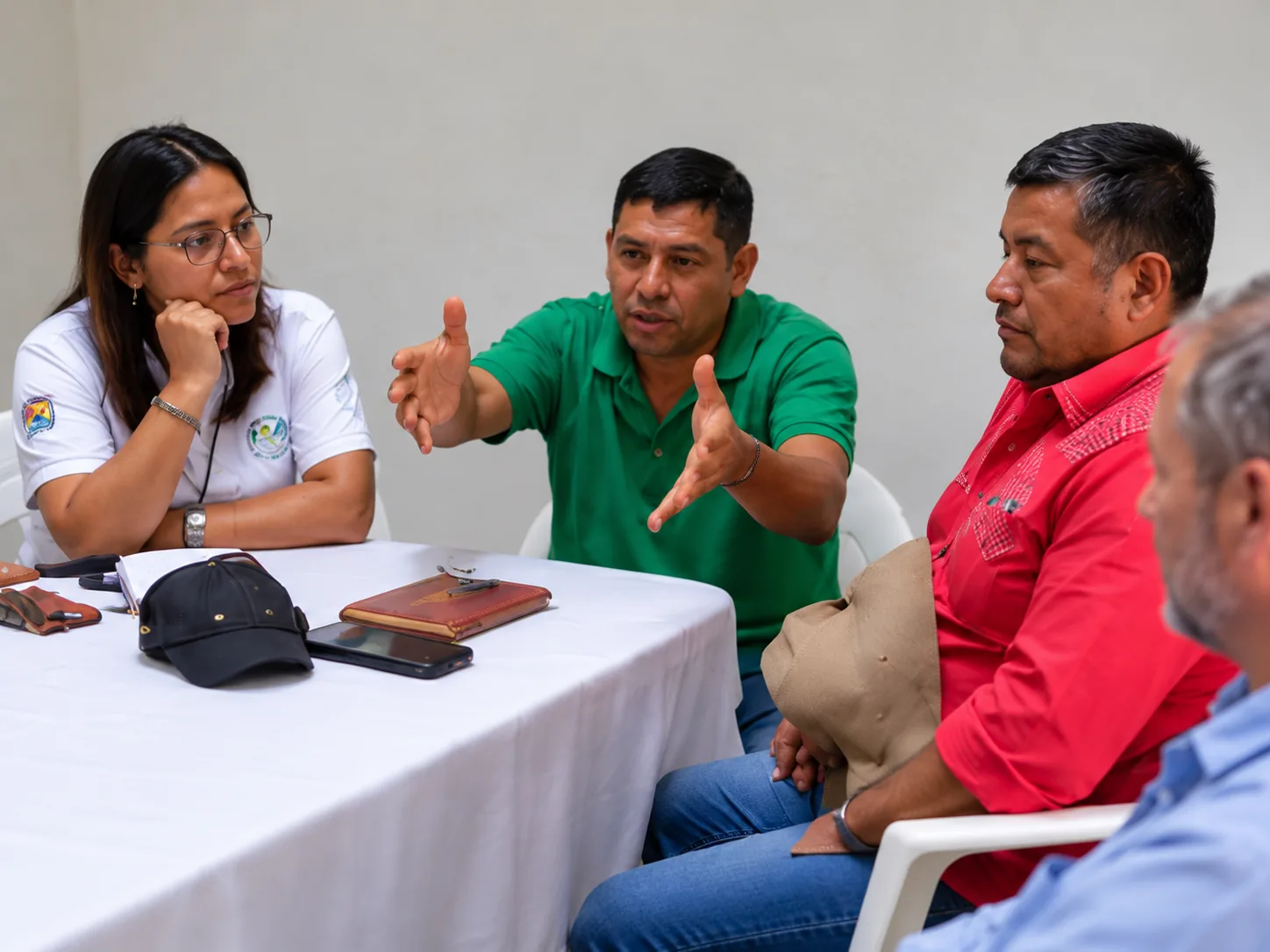 Earth Surveillance conversando con socios locales